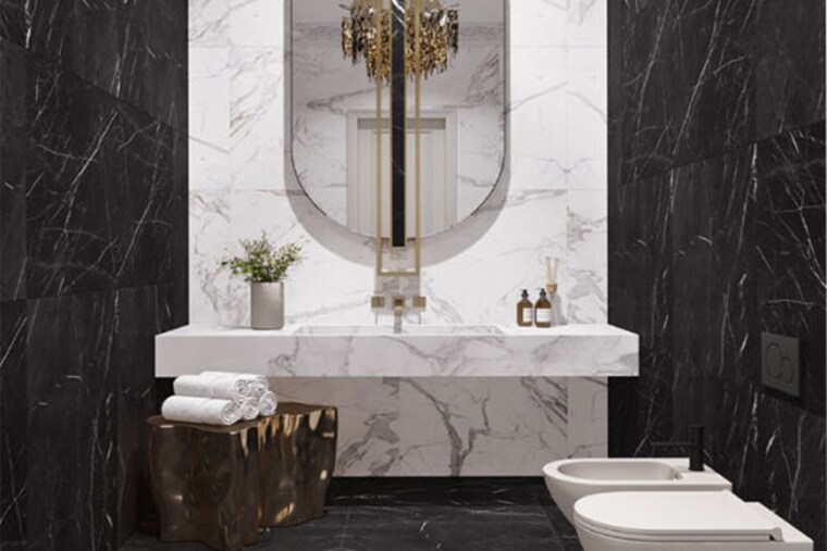 Bathroom, janakpuri 4 Bedroom 325 Sq.Yd. Builder Floor In Janakpuri Delhi 10749168