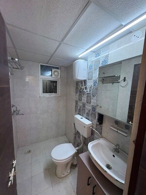 Bathroom in 2 BHK Apartment at Signature The Millennia 3, Sector 37d – for Rent