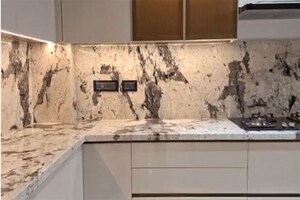 Kitchen in 4 BHK Builder Floor at Janakpuri – for Sale