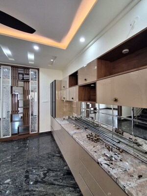 Kitchen in 3 BHK Apartment at Anand Nagar – for Rent