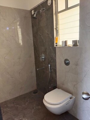 Bathroom in 3 BHK Apartment at Mandarin 33 West Avenue, Baner – for Rent