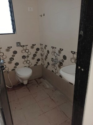Bathroom in 1 BHK Apartment at Taloja – for Rent