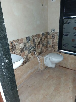 Bathroom in 1 BHK Apartment at Taloja – for Rent