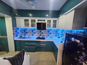 Kitchen in 4 BHK Apartment at Thakur Vishnu Shivam Tower, Kandivali East – for Sale