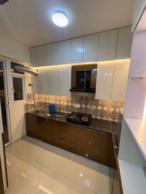 Kitchen in 2 BHK Apartment at Signature The Millennia 3, Sector 37d – for Rent