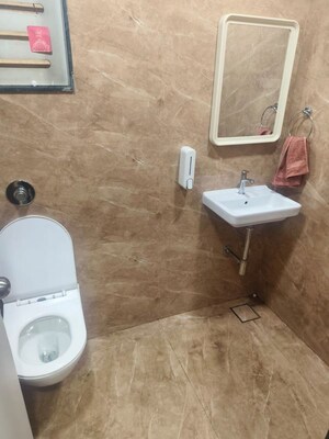 Bathroom in  Office Space at Nahar Business Center, Powai – for Rent