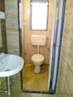 Bathroom in 1 BHK Apartment at Sitaram Smruti, Dombivli East – for Rent