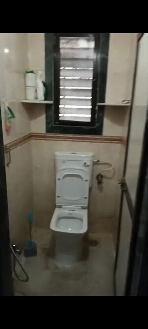 Bathroom in 1 BHK Apartment at Minal Chhaya Co Operative Housing Society, Panch Pakhadi – for Rent