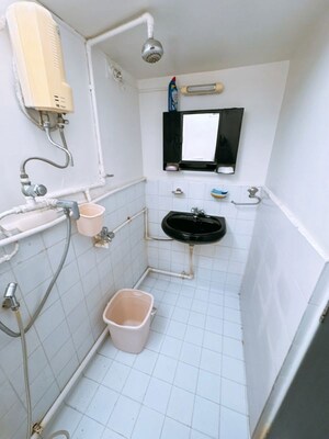 Bathroom in 2 BHK Apartment at Mangal Prabha, Santacruz East – for Rent