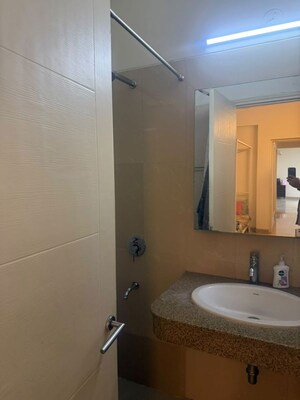 Bathroom in 3 BHK Apartment at Emaar Emerald Estate, Sector 65 – for Rent