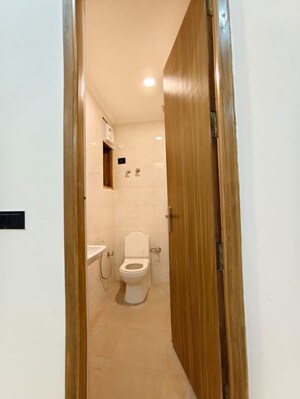 Bathroom in 1 BHK Builder Floor at Freedom Fighters Enclave – for Rent