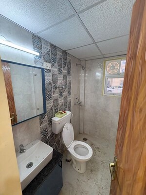 Bathroom in 2.5 BHK Apartment at Signature The Millennia 3, Sector 37d – for Rent