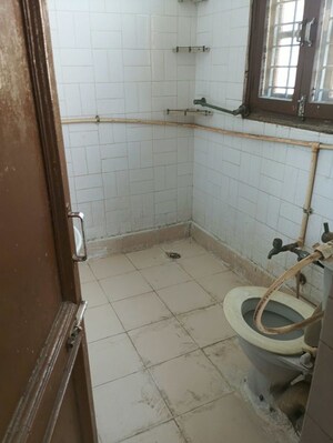 Bathroom in 3 BHK Independent House at Panchkula Urban Estate – for Rent
