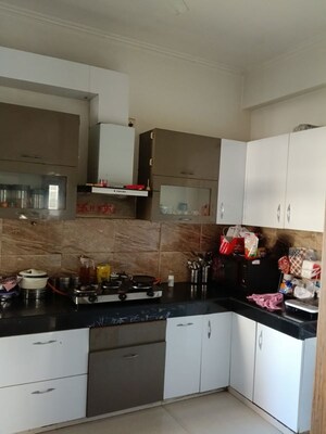 Kitchen in 4 BHK Apartment at Lord Krishna Apartment, Sector 43 – for Rent