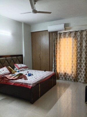 Bedroom in 4 BHK Apartment at Lord Krishna Apartment, Sector 43 – for Rent