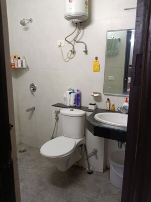 Attached Bathroom in 4 BHK Apartment at Lord Krishna Apartment, Sector 43 – for Rent
