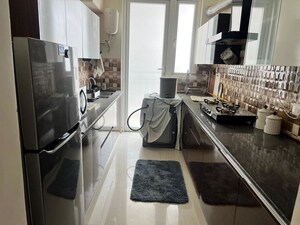 Kitchen in 3 BHK Apartment at Ambika Florence Park, North Mullanpur – for Rent
