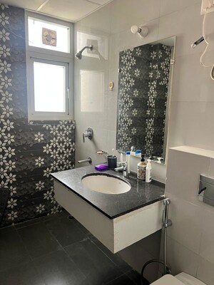 Bathroom in 3 BHK Apartment at Ambika Florence Park, North Mullanpur – for Rent