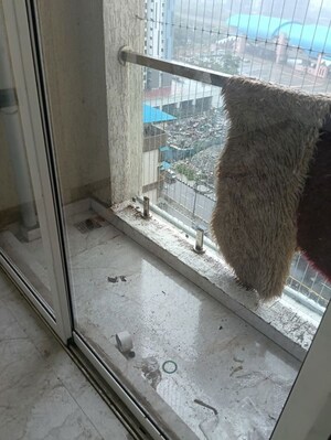 Balcony in 3 BHK Apartment at Kasturi Regius, Kharghar Sector 12 – for Rent