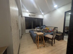 Living Room in 1 BHK Apartment at Juhu – for Rent