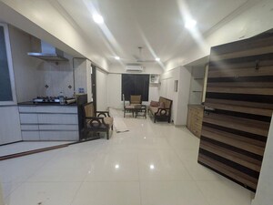 Living Room in 1 BHK Apartment at Juhu – for Rent