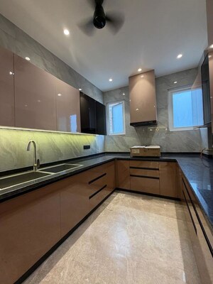 Kitchen in 3 BHK Builder Floor at Kalkaji – for Sale