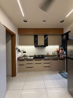 Kitchen in 3 BHK Apartment at Pushpa Apartment Bandra, Bandra West – for Rent