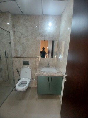 Bathroom in 3.5 BHK Apartment at Century Ethos, Hebbal – for Rent