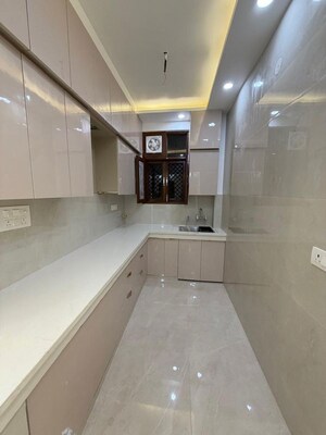 Kitchen in 3 BHK Builder Floor at Niti Khand I – for Sale