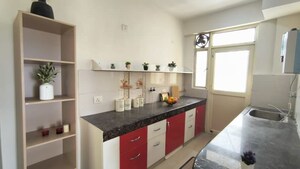 Kitchen in 2 BHK Apartment at Milan Earth, Raj Nagar Extension – for Sale