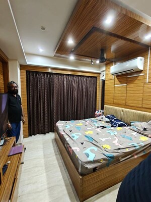 Bedroom in 3 BHK Apartment at SVP Gulmohur Garden, Raj Nagar Extension – for Rent