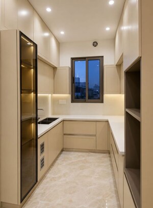 Kitchen in 4 BHK Builder Floor at Rohini Sector 24 – for Rent