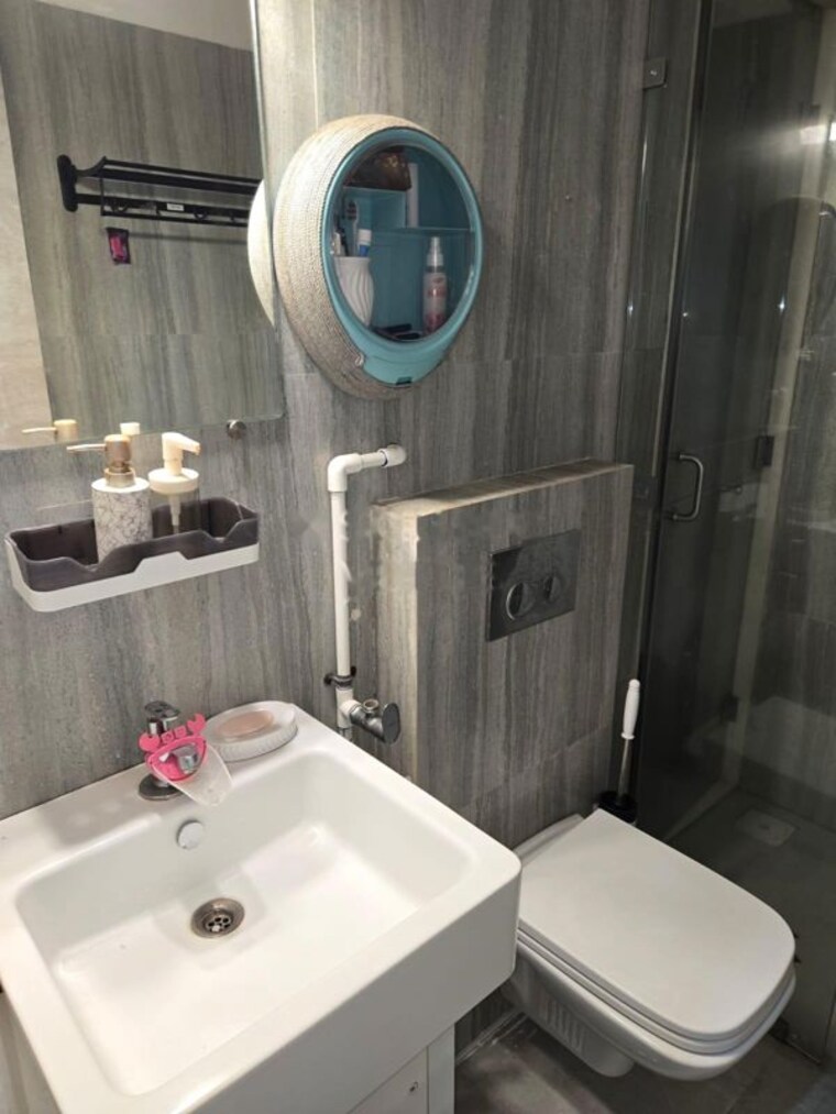 Bathroom, ng-grand-plaza 3 Bedroom 1500 Sq.Ft. Apartment In Ghansoli Navi Mumbai 10749531