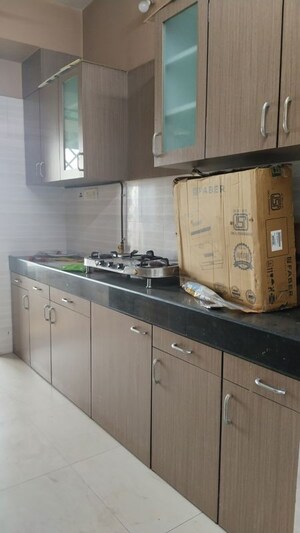 Kitchen in 3 BHK Apartment at Ashish Swapnalok Towers, Goregaon East – for Rent