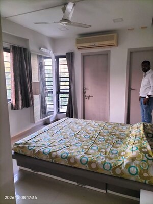 Bedroom in 3 BHK Apartment at Prahlad Nagar – for Rent