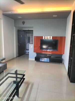 Living Room in 3 BHK Apartment at Prahlad Nagar – for Rent
