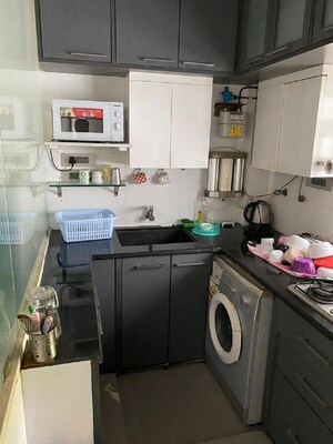 Kitchen in 1 BHK Apartment at Bandra West – for Rent