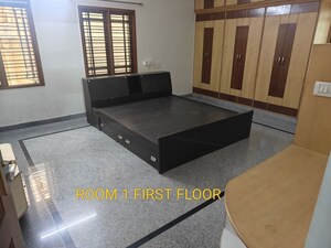 Bedroom in 4 BHK Independent House at 4th Block – for Rent
