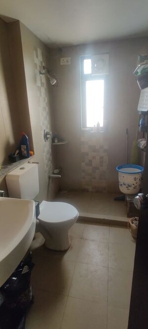 Bathroom in 3 BHK Apartment at Anand Nagar – for Rent