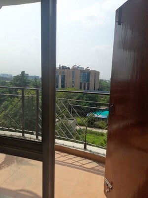 Balcony in 3 BHK Apartment at Suncity Essel Tower, Sector 28 – for Rent