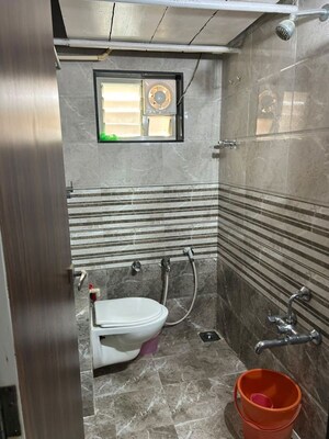 Bathroom in 2 BHK Apartment at Goyal Intercity, Memnagar – for Rent