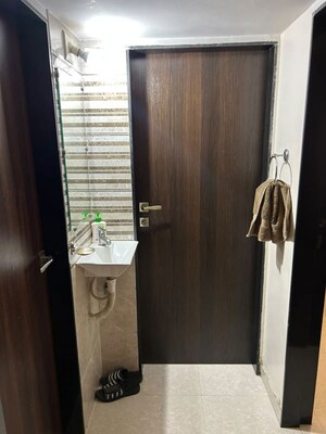Bathroom in 2 BHK Apartment at Goyal Intercity, Memnagar – for Rent
