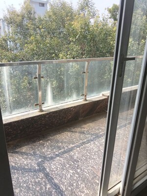 Balcony in 3 BHK Builder Floor at Janakpuri – for Rent