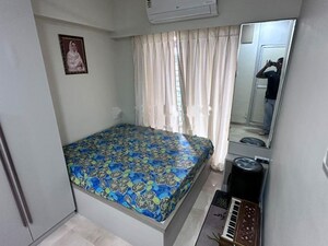 Bedroom in 2 BHK Apartment at Tricity Montview, Sanpada – for Rent