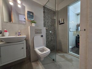 Bathroom in 3 BHK Apartment at NG Grand Plaza, Ghansoli – for Rent