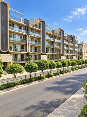3 BHK Builder Floor – Exterior View View at M3M Antalya Hills, Sector 79 - for Sale