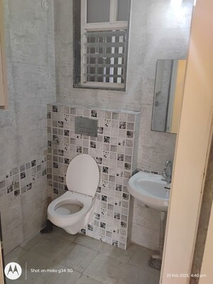 Bathroom in 2 BHK Apartment at Sector 14 Dwarka – for Rent