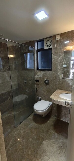 Bathroom in 2 BHK Apartment at Khar West – for Rent