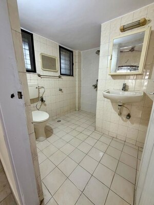 Bathroom in 1.5 BHK Apartment at Ajmera I Land Aeon, Bhakti Park – for Rent