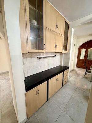 Kitchen in 1.5 BHK Apartment at Ajmera I Land Aeon, Bhakti Park – for Rent